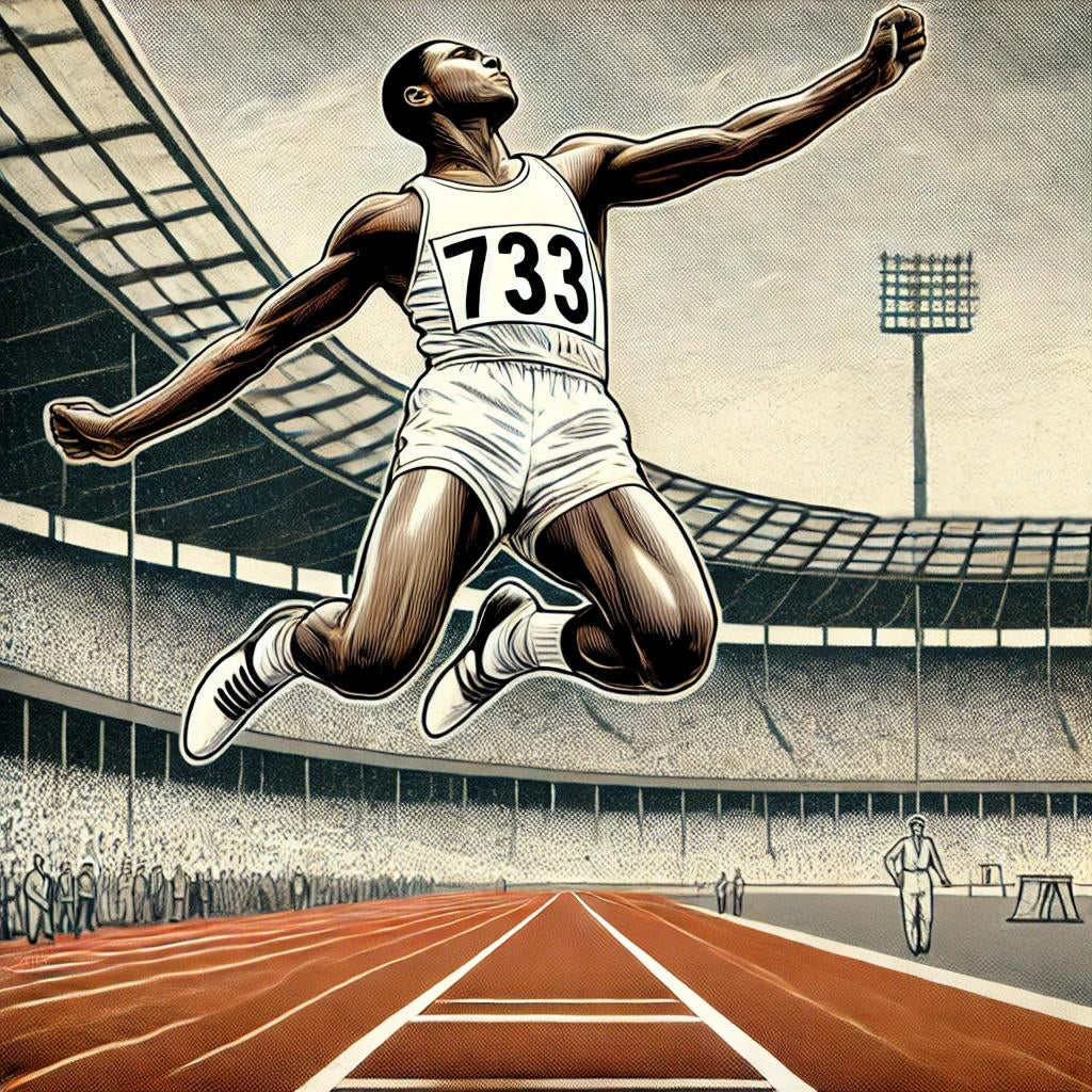 Aug 4, 1936: Jesse Owens wins his second gold medal at the Berlin Olympics
