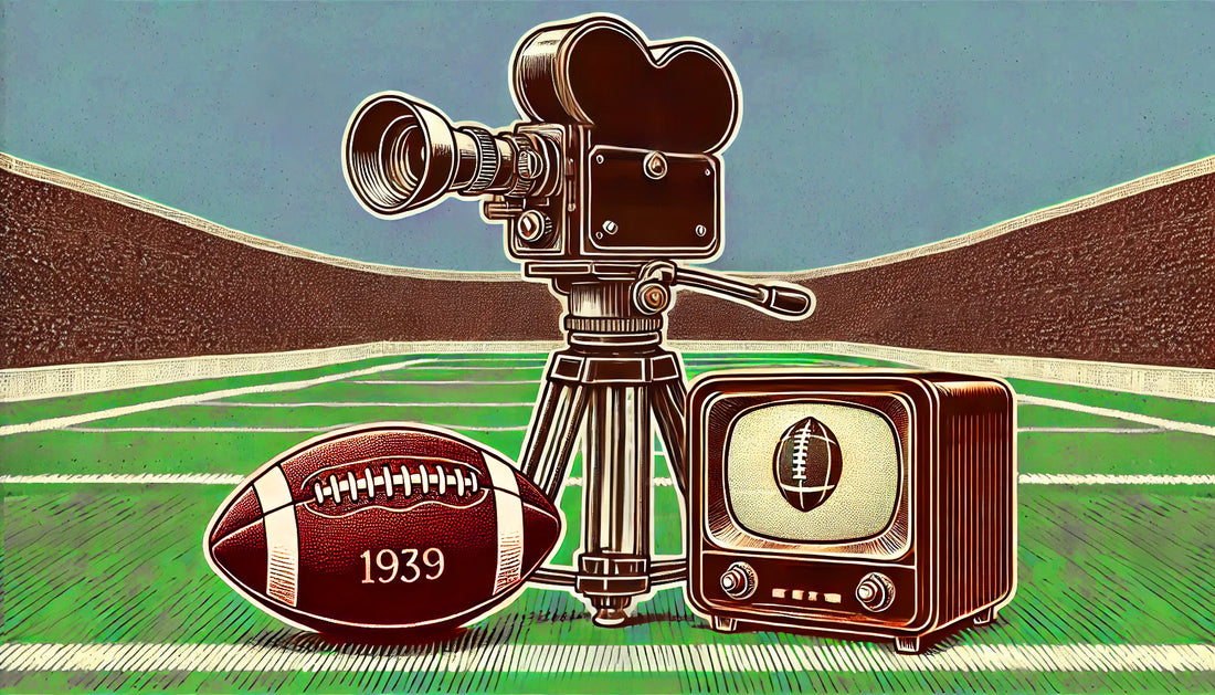 September 30, 1939:  The First Live TV Broadcast of American Football