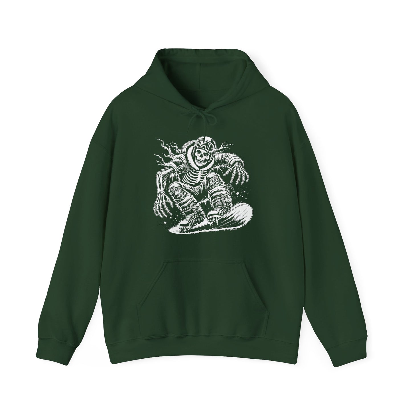 Undead Shredder - Zombie Snowboarder Hoodie