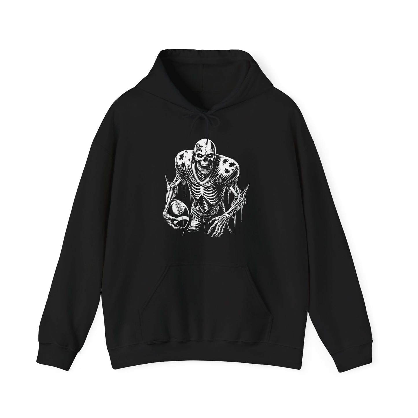 Gridiron Ghoul - Zombie Football Player Hoodie