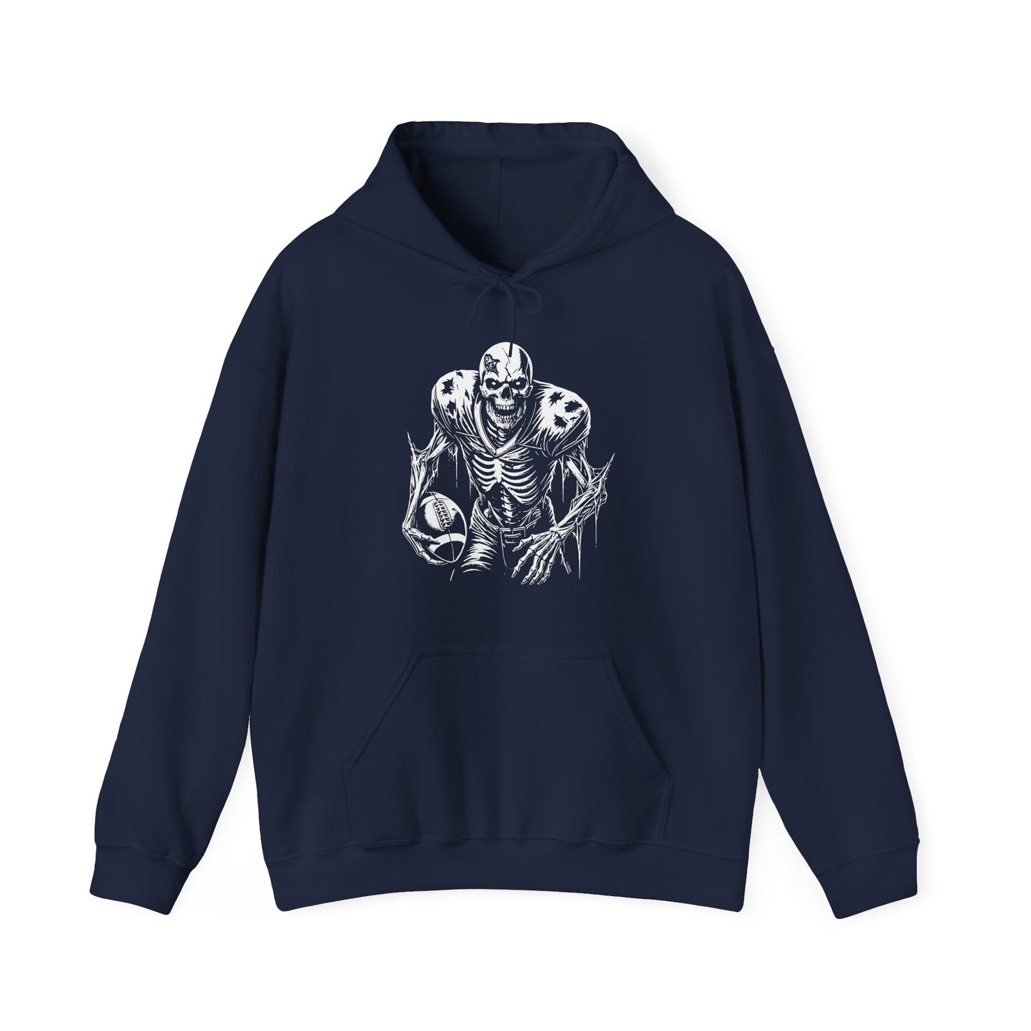 Gridiron Ghoul - Zombie Football Player Hoodie