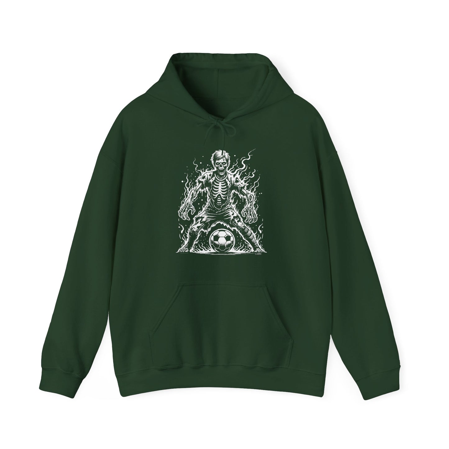 Undead Striker - Zombie Soccer Player Hoodie