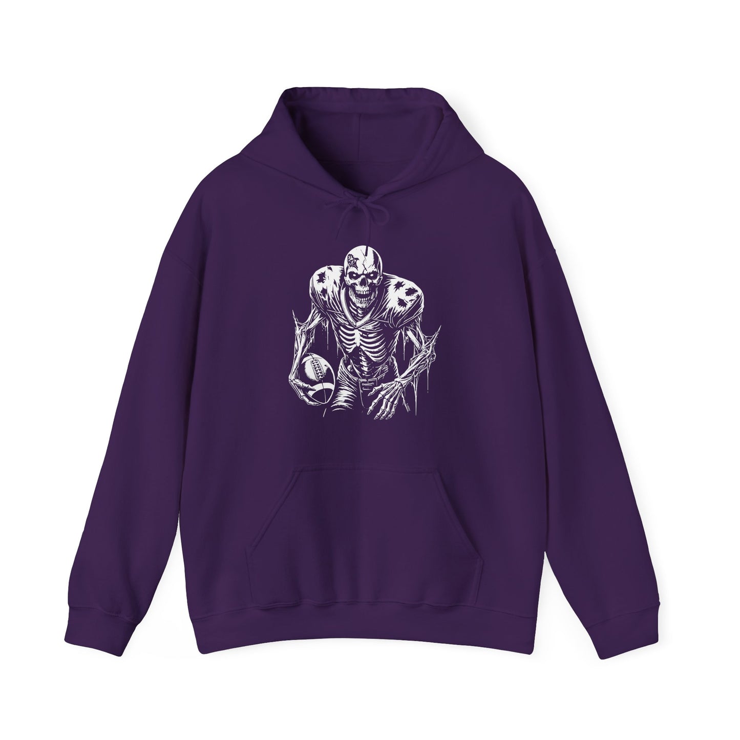 Gridiron Ghoul - Zombie Football Player Hoodie